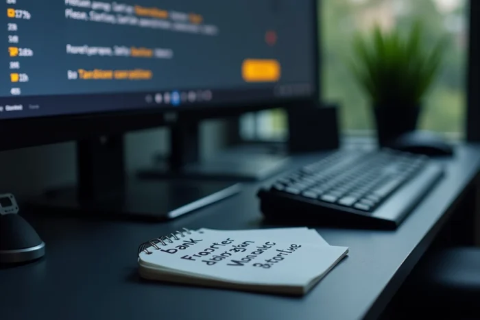 Écran d'ordinateur affichant un message d'erreur lors d'un retrait d'euros sur la plateforme Binance